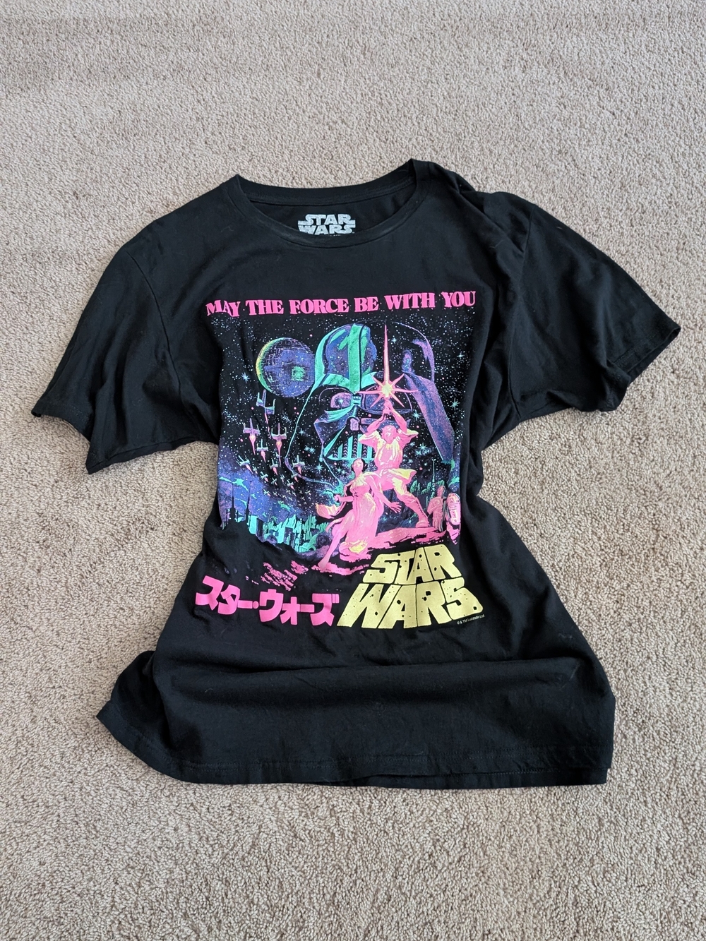 Star Wars Black Graphic Tee